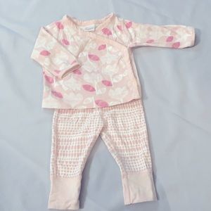 Baby Girls Hanna Andersson PJ set size 60 (3-6m)